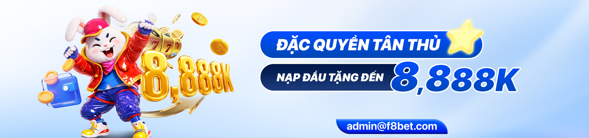 sự kiện đặc quyền tân thủ tại f8bet casino